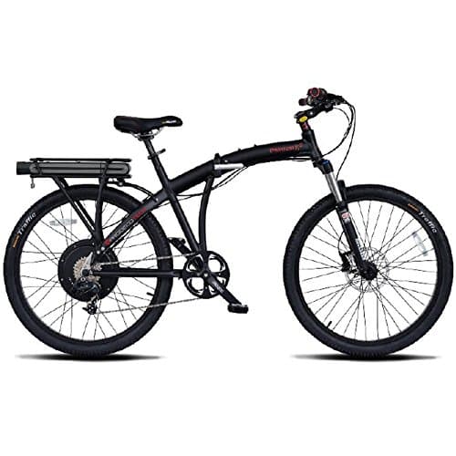 ProdecoTech Phantom X2 V6 Folding Electric Bicycle - Black/Black
