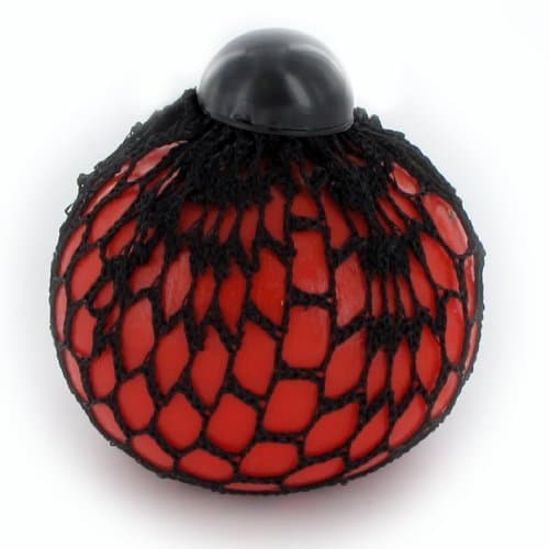 Squishy Slime Balls In Net Bag (Orange) by zizzi