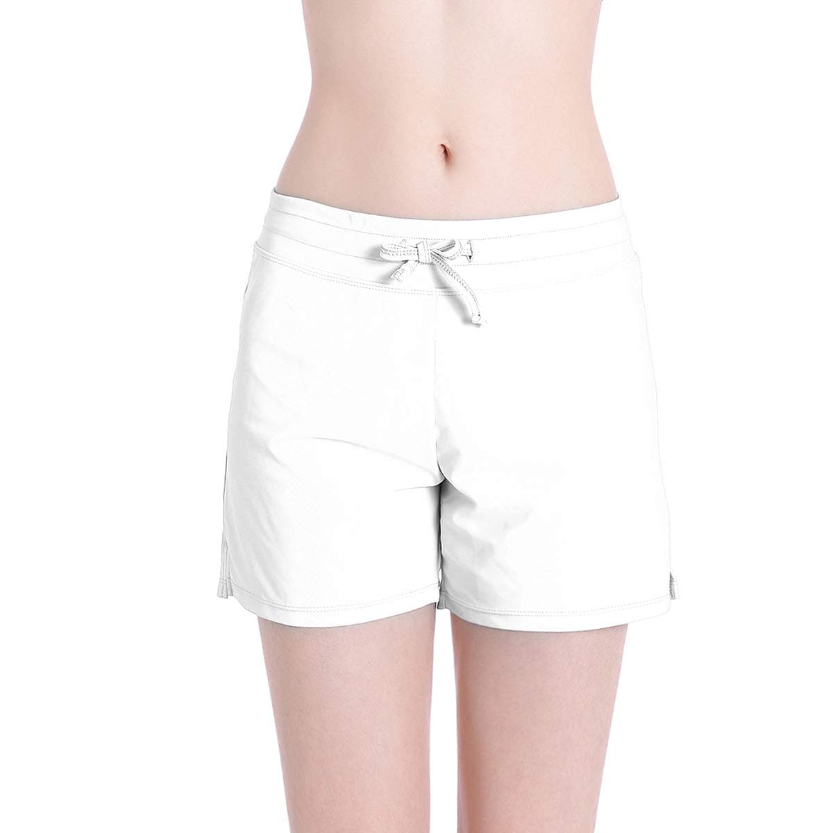 Women's Stretch Board Short | Briefs Inner Lining | Comfort Quick Dry