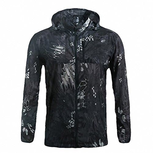 Men Waterproof skin Jacket, Tactical Breathable Windproof Jacket, Super Light Jacket For Men TYP XXL