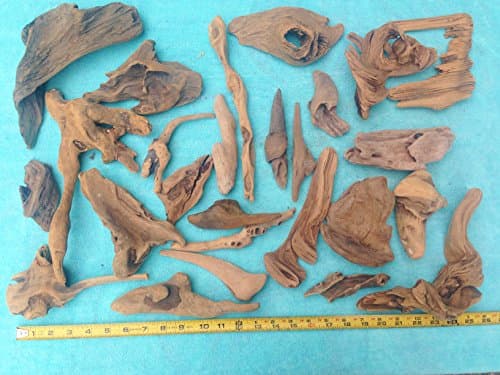 Bulk Driftwood 26 Piece (lot 183) Beach Comber Set Craft Nautical Decor Weddings Bulk Driftwood