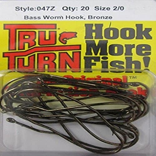 Blakemore Worm Hook,Brz 2/0 Fishing Products