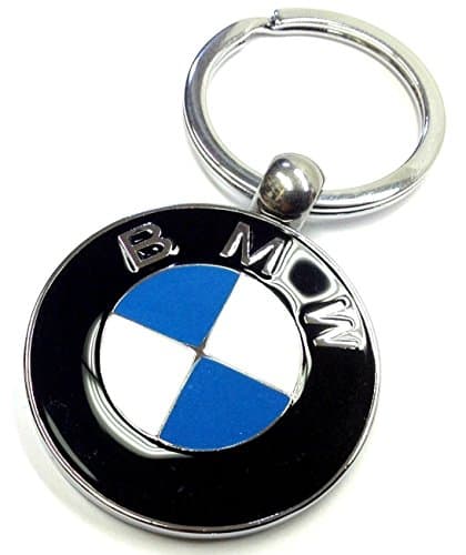 3D key chain Chrome both side Brand logo Special Edition for BMW Key ring