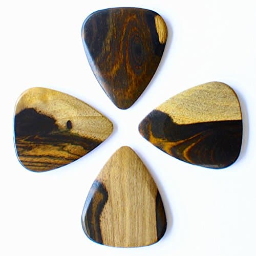 TTMA4 Malay Ebony Pack of Four Guitar Picks