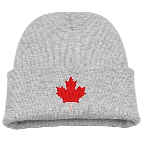 HEZHENHH Canada Maple Leaf Canadian Flag Winter Cap For Infant