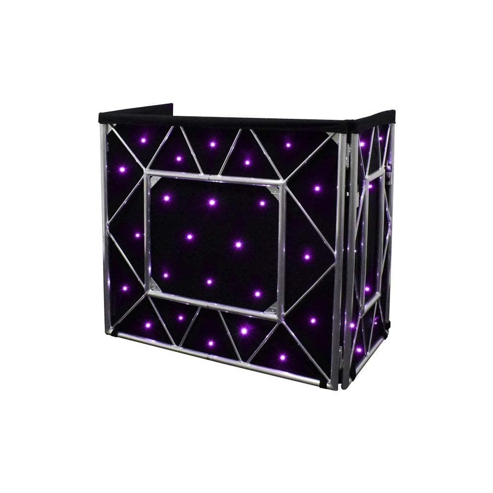 EquinoxTruss Booth Quad LED Starcloth System