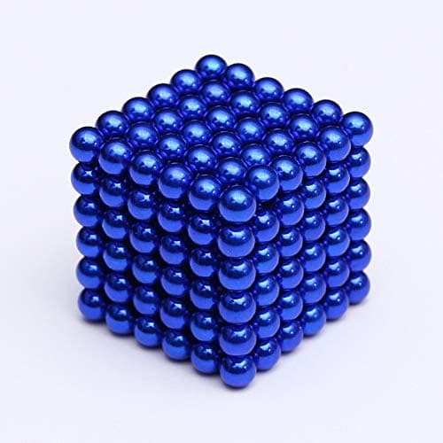 Zan Creative Magnet Block Cube, Sculpture Building Toy For Desktop Leisure Travel, 216pcs-5mm, Five-Layer Plating Does Not Fade, Multiple Colors