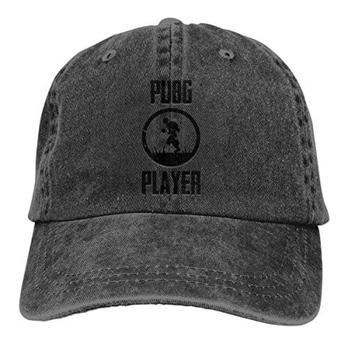 joy007 Denim Adjustable Snapback Hats Pubg Player Washed Denim Hat Men's Dad Baseball Caps