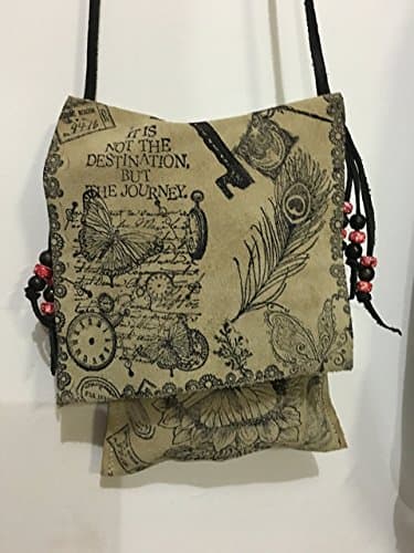 Suede Cross Body Purse