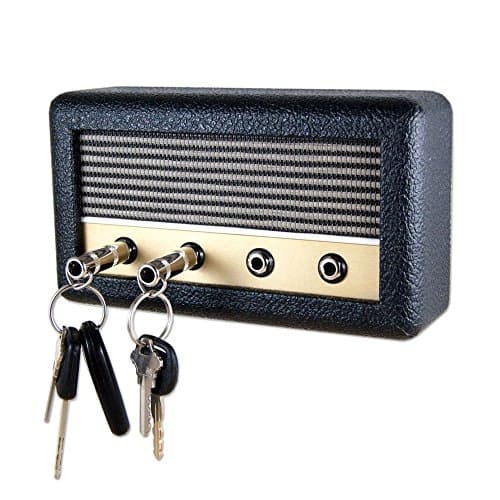 DropLight Combo Series Dalton Guitar Amp Wall Mounted Key Holder w/4 Keychains