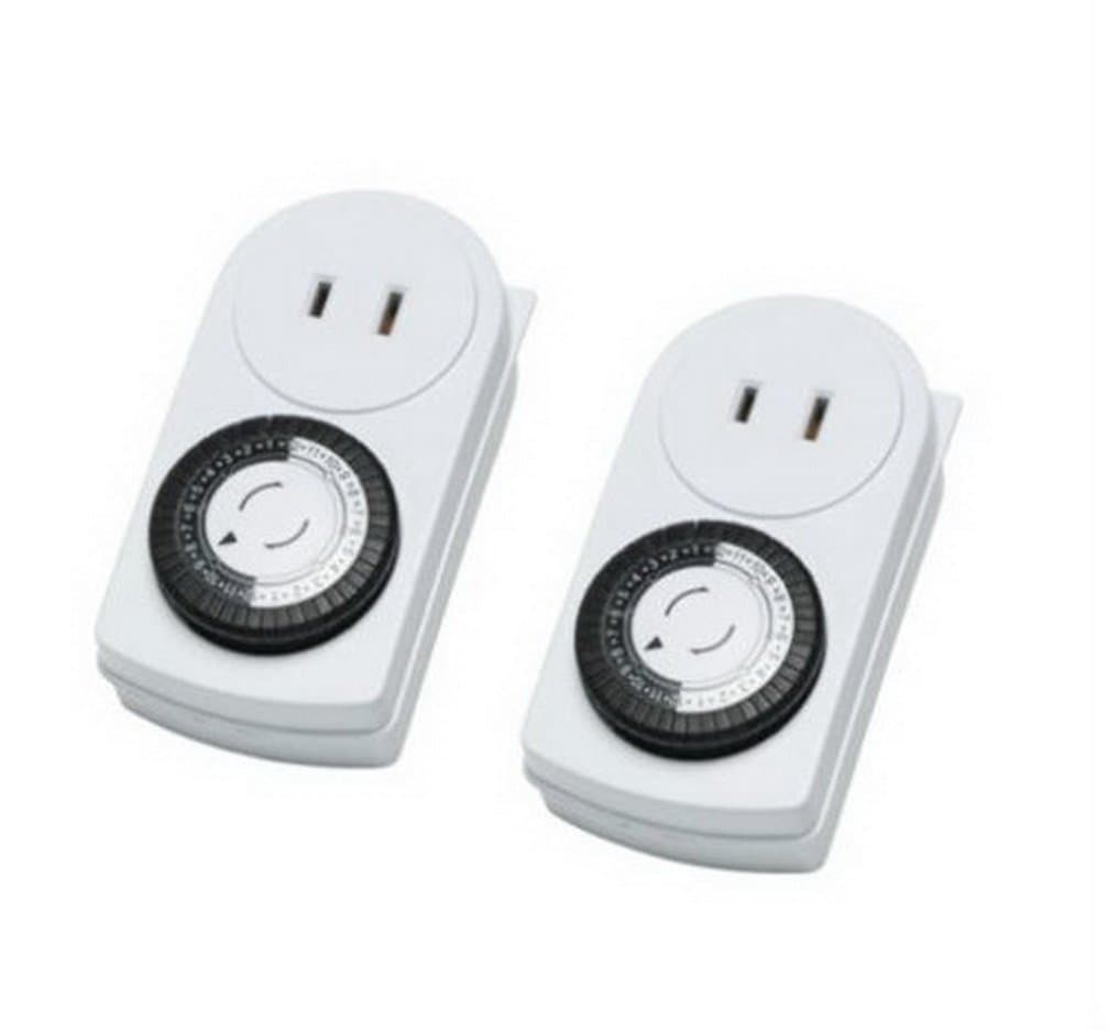 Ikea Pack 2 Timer 24 Hours Lights Lamp Ac Appliance Electronics Indoor by Timer Switches