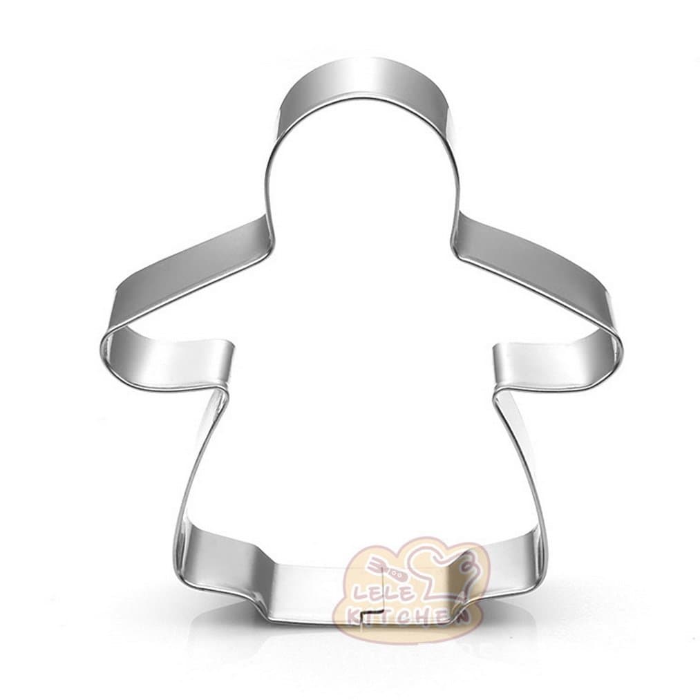 Stainless Steel Kitchen Tool Cookie Cutter - Gingerbread Woman