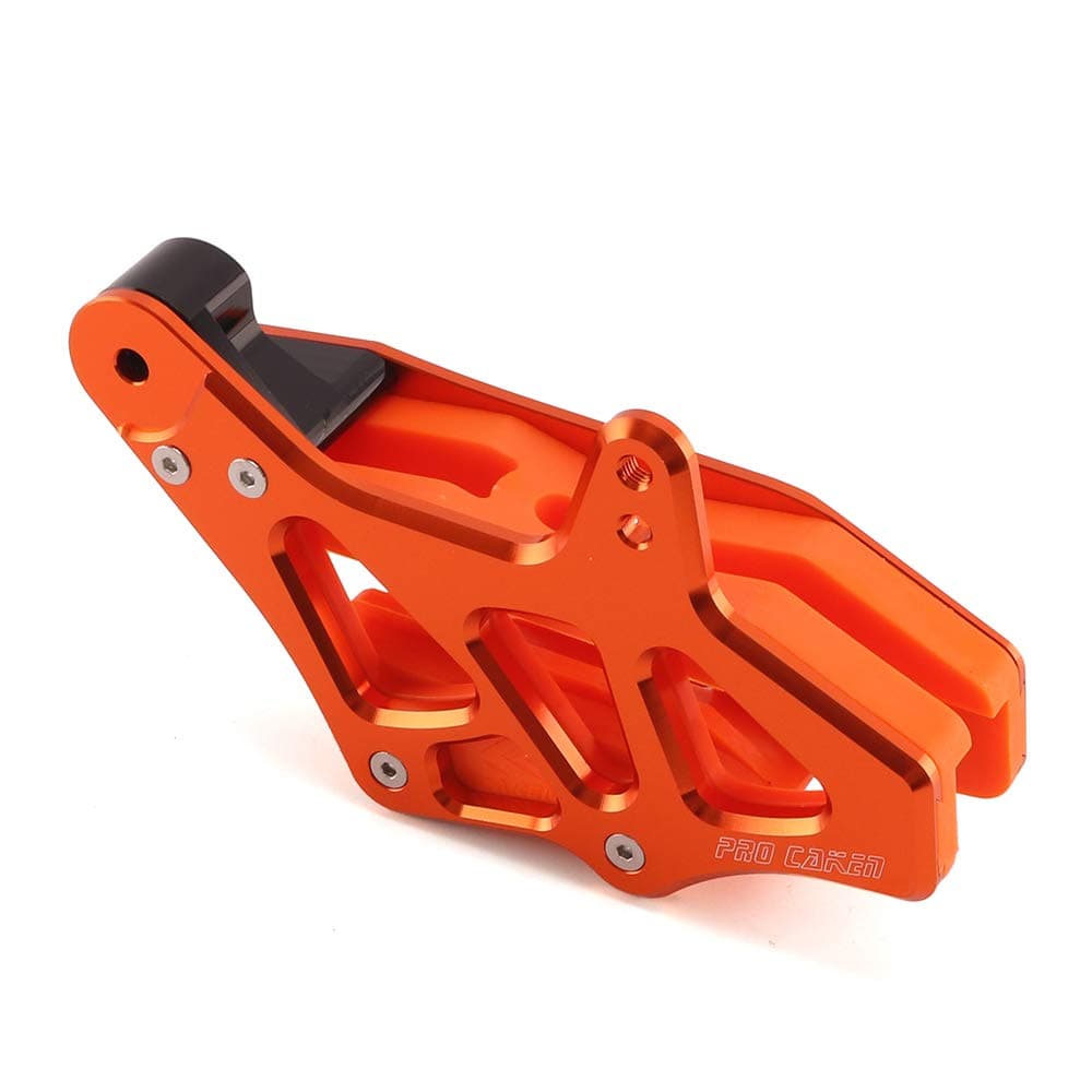 CNC Aluminum Chain Slider Guide Guard Protection For All Models 2008-2018 SX XC EXC XCF XCF XCW XCWF EXCF SIX DAYS 85 125 250 350 450 500 520 525 530 FREERIDE 250R 350 ENDURO SMC 690 Dirt Bike