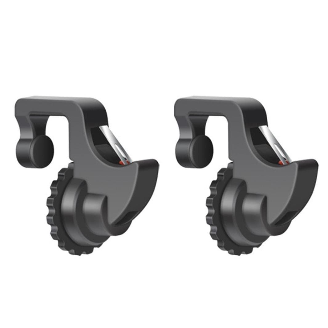 Diadia New Mobile Game Controller Trigger Sensitive Shoot Phone Bracket Holder and Aim Buttons L1R1 For PUBG (Black)