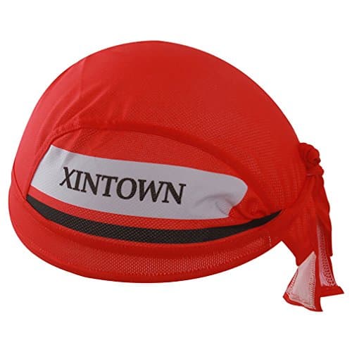 TESOON Moisture Wicking Sweat Beanie / Skull Cap / Cycling Cap /Head Scarves /Adjustable Hat/Head Wrap / Chemo Hats / Bandanas / Helmet liner/ Perfect for Running, Motorcycling,Biking, Football