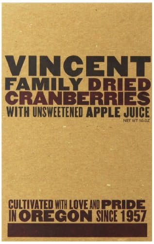 Vincent Family Dried Cranberries,10 oz