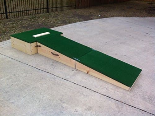 Portable Pitching Mound 6 inch for Ages 12 and Under