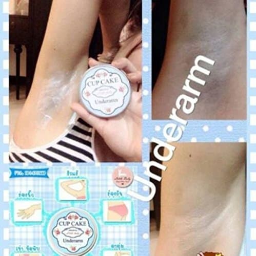 Net. 50 Gram X 2 pcs.=>(Night &amp; Day Formula) =>Cupcake Underarm,Cream Deodorant Underarm Original Whitening Little Baby