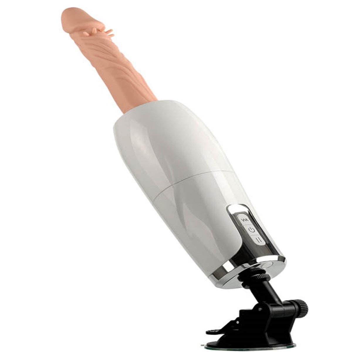 LiuNcunN001 Feel Like The Same Female Machine Heating Massage Multiple Vibrat-ion Modes and Thrusting Levels (Color : White)