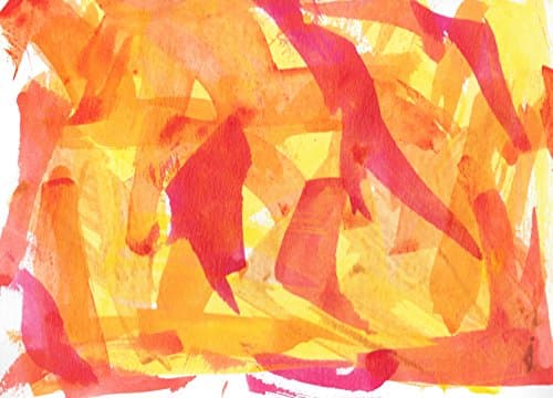 Original Painting - Abstract 2015-92 - 9" x 12" India Inks on Watercolor Paper