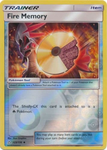 x4 Fire Memory - 123/156 - Uncommon - Reverse Holo Pokemon SM5 Ultra Prism M/NM