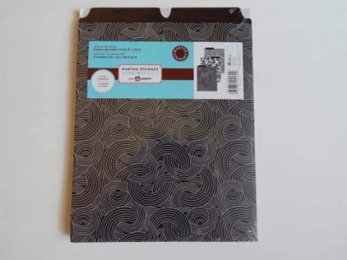 Martha Stewart Home Officetm 6 Vertical File Folders (Black)