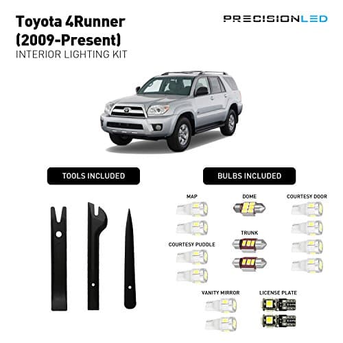 PrecisionLED | Toyota 4Runner Premium LED Interior Lighting Package + Install Tools