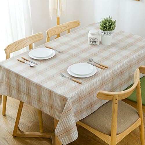 Tablecloth/rural tablecloth/[waterproof],oil-proof,burn-proof,disposable tablecloths/pvc plastic tablecloth/[restaurant],rectangle,coffee table mat-A 120x170cm(47x67inch)