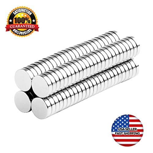 Universal Fastener Decorative Miniature Holder Warhammer 40K Small Round Disc Magnets (500 Pack)