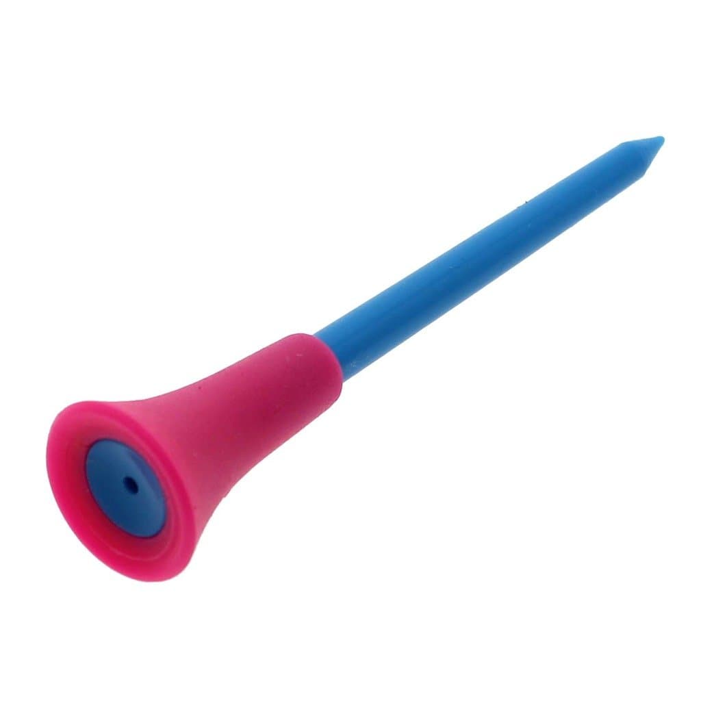 VANKER 4Pcs Random Color Rubber Cushion PVC PE Top Golf Sport Tee Mat 83mm