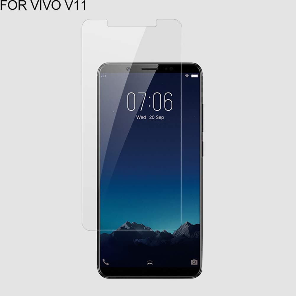 CAheadY High Clear Tempered Glass Screen Protector for Vivo V7/V7 Plus/V9/V11/V11 Prov Anti-fingerprints Accessory for Vivo V11