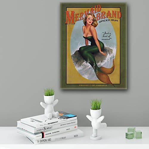 Spirits031 Ready to Hang Wall Decor mounted on Floater Frame by Vintage Lavoie