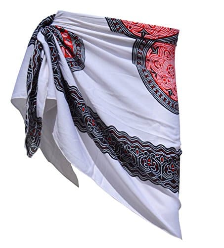 Mandala Mini Sarong, Beach Cover Up, Bathing Suit Wrap, Mini Skirt Wrap or Scarf (Price reduced from $7.99 to $4.99)