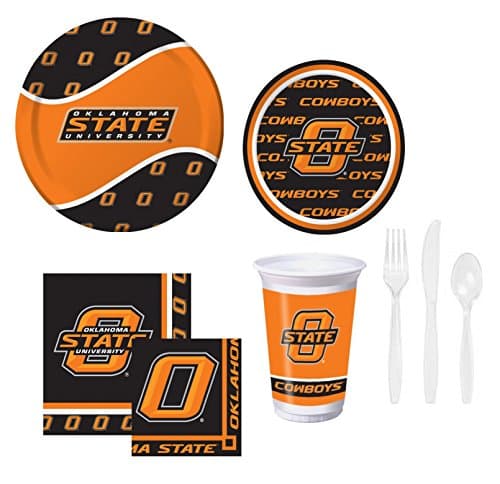 University of Oklahoma Tailgate Party Pack - Service for 8