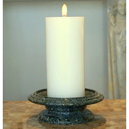 Green Zebra Tray Candle Holder