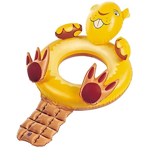 Inflatable Animal Swim Ring for Small Children - Beaver