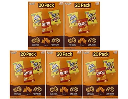 Keebler Cookie and Cheez-It Variety Pack (20-Count) (Packaging May Vary) (5 pack)