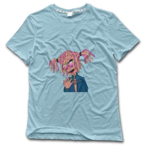 Ontwier Lil Pump Men's Compression Quick Dry Baselayer Activewear Light Weight Short Sleeve T-Shirt