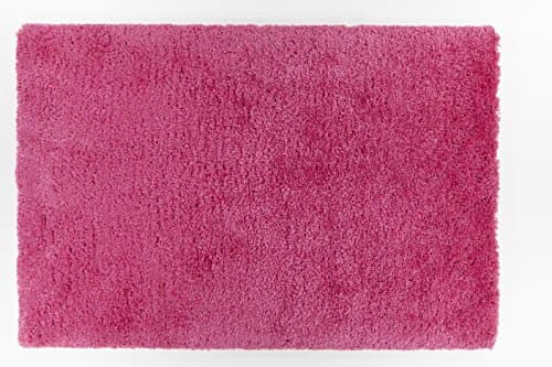 Chandra Rugs Osim Rectangular Hand Woven Contemporary Area Rug, 7'9" x 10'6", Hot Pink