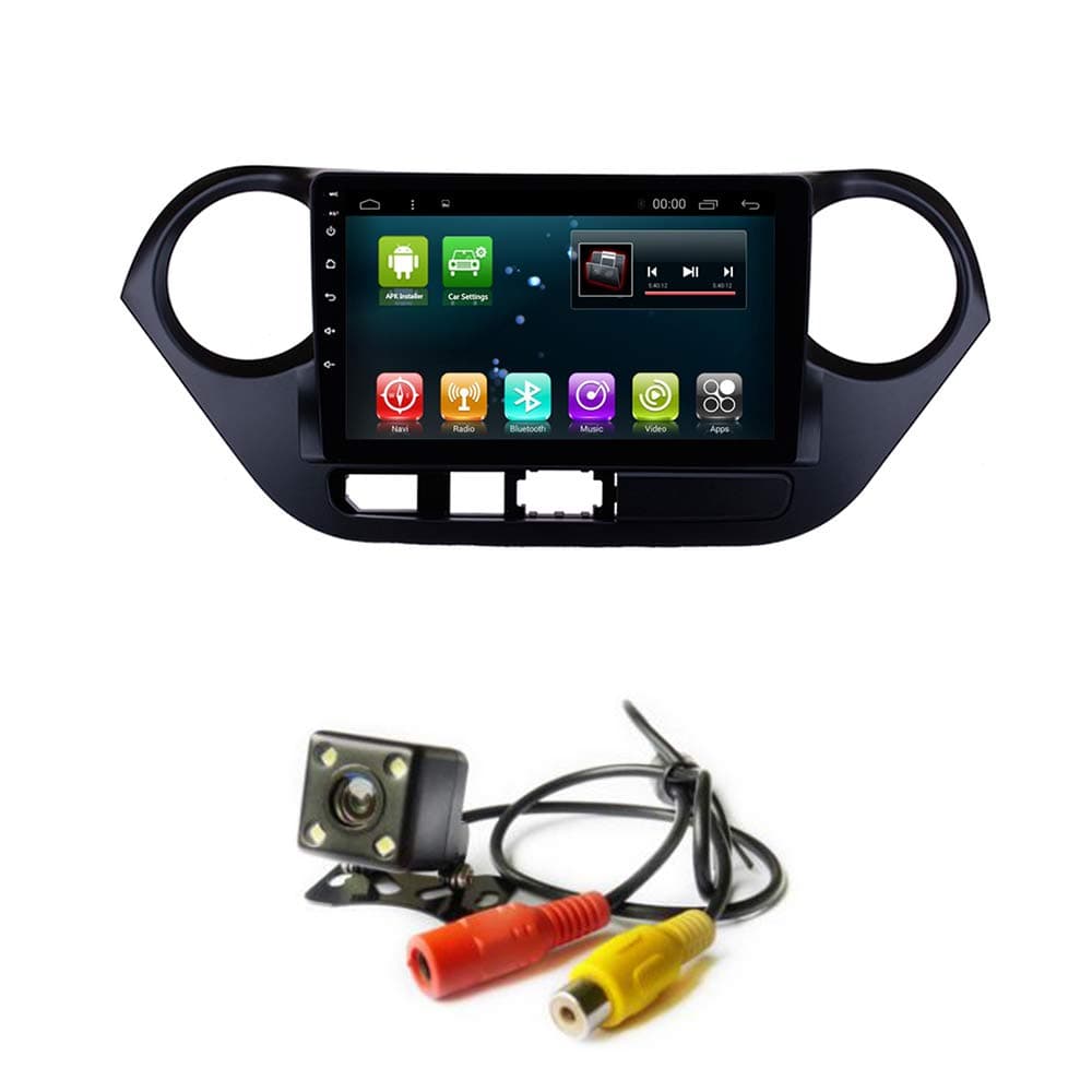 Car Radio GPS Stereo Android 8.0 Octa Core for Hyundai I10 2013-2016 Grand i10 RHD Multimedia Player Navigation Touch Screen Head Unit WiFi (2+32G Andorid8.0 T8 for Hyundai I10 RHD)