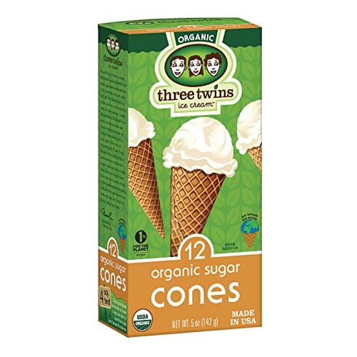 Three Twins Cone - Sugar - Case of 8-5 oz.