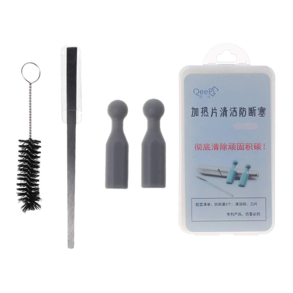 ICCQ 1 Set Silicon Plug Blade Cleaning Brush Tool IQOS 2.4 / IQOS 3.0 Heater Clean Protector Kit for Electronic Cigarette Accessories