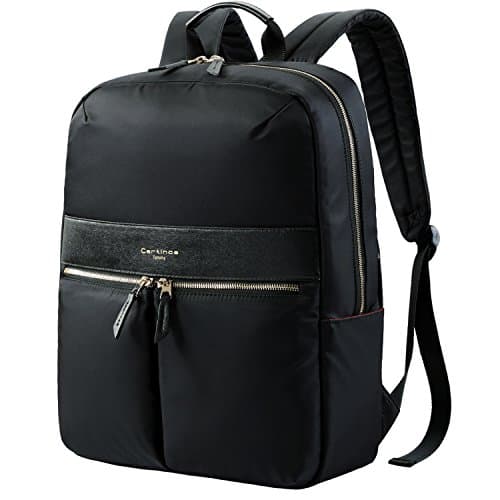 Laptop Backpack, Anti-Theft Backpack Waterproof Laptop Bag, RFID Blocking Design Lightweight Backpack Business Travel Backpack College Daypack School Bookbag for Teenage Men Women 15.6 inch - Black