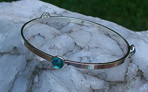Recycled Vintage Mason Jar Stacking Bangle Bracelet