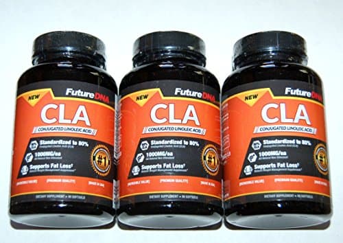 3-Pack Future DNA CLA 1000 MG High Potency Healthy Weight Management Supplement, 270 Count