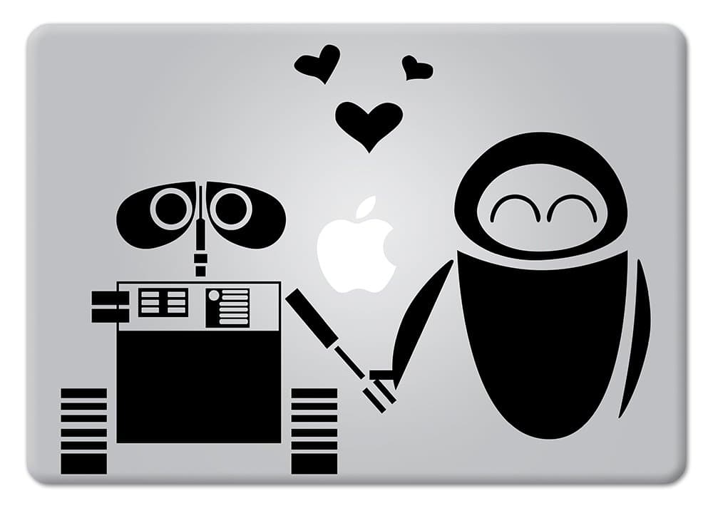 Wall-E & Eve Disney Apple Macbook Decal Vinyl Sticker Apple Mac Air Pro Retina Laptop sticker