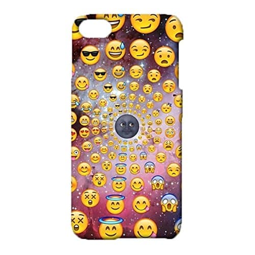 Ipod Touch 6th Generation Case,Fashion Lovely Face Emoji Pattern Custom 3D Slim Hard Phone Case for Ipod Touch 6th Generation
