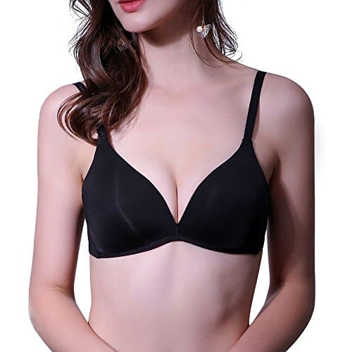 Micah Women's Wirefree Bra Comfy Support Lightly Lined Everyday T-Shirt Bra