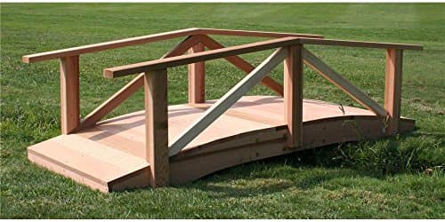 Cedar Pearl River Garden Bridge (48 in.)