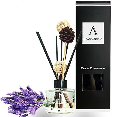 Fragrancea Reed Diffuser Set, Sweet Lavender, 3.4 fl oz